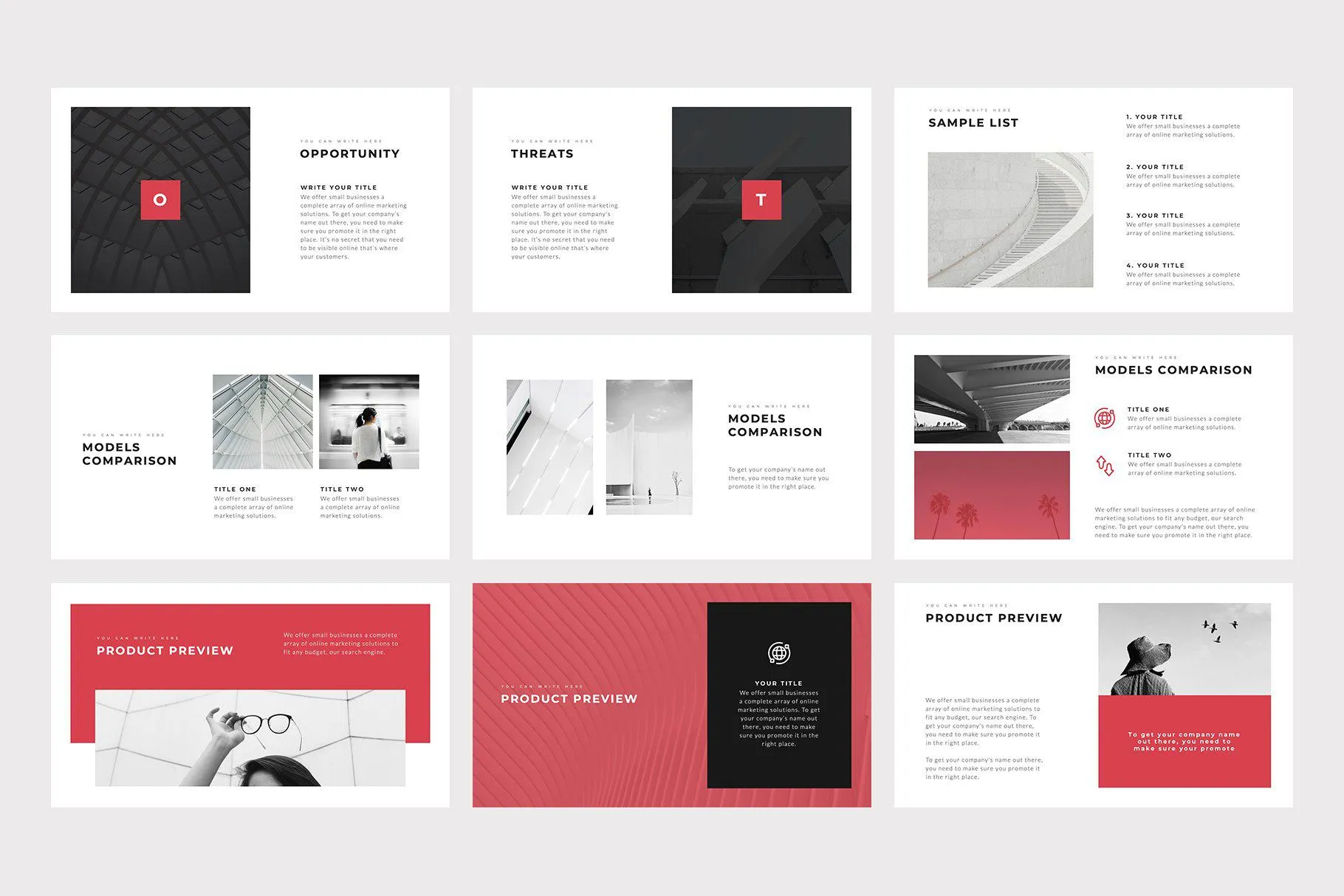 Sonata Minimal PowerPoint Template