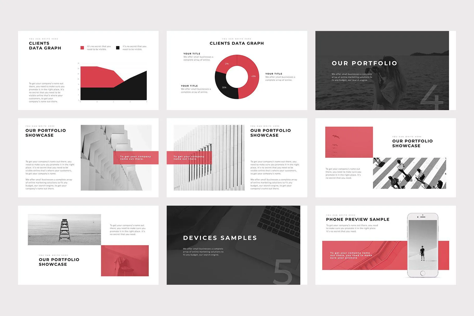 Sonata Minimal PowerPoint Template
