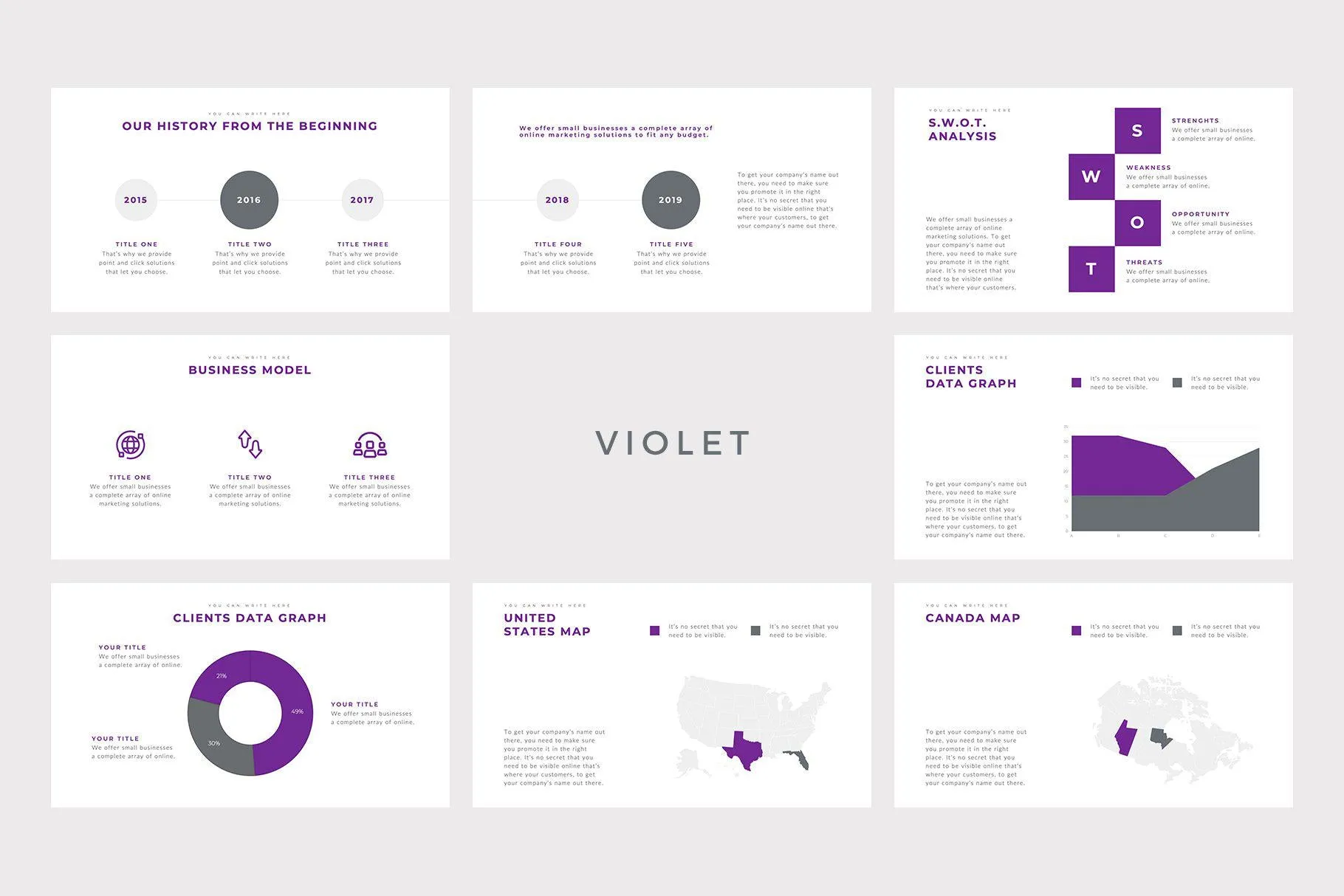 Sonata Minimal PowerPoint Template