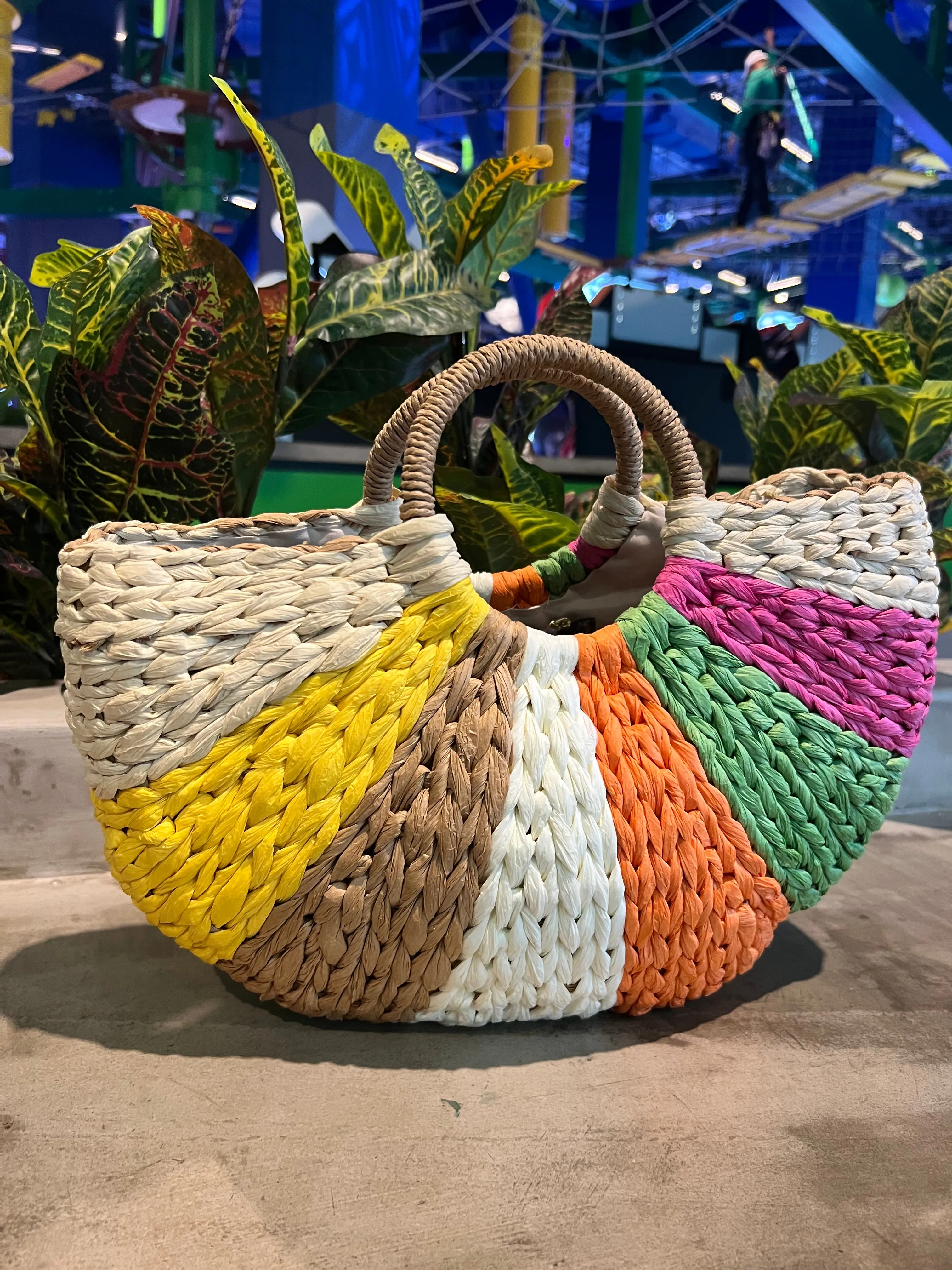 Summer Sweet Raffia Straw Bag