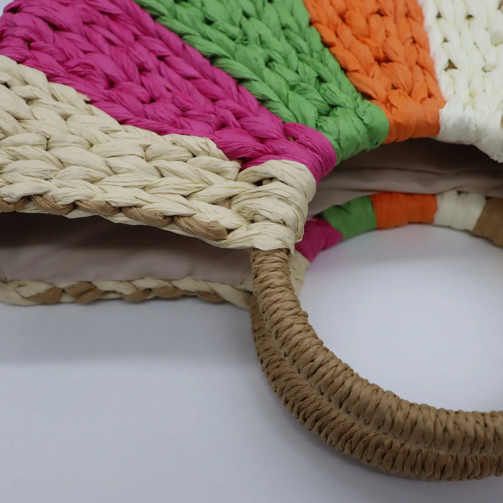 Summer Sweet Raffia Straw Bag