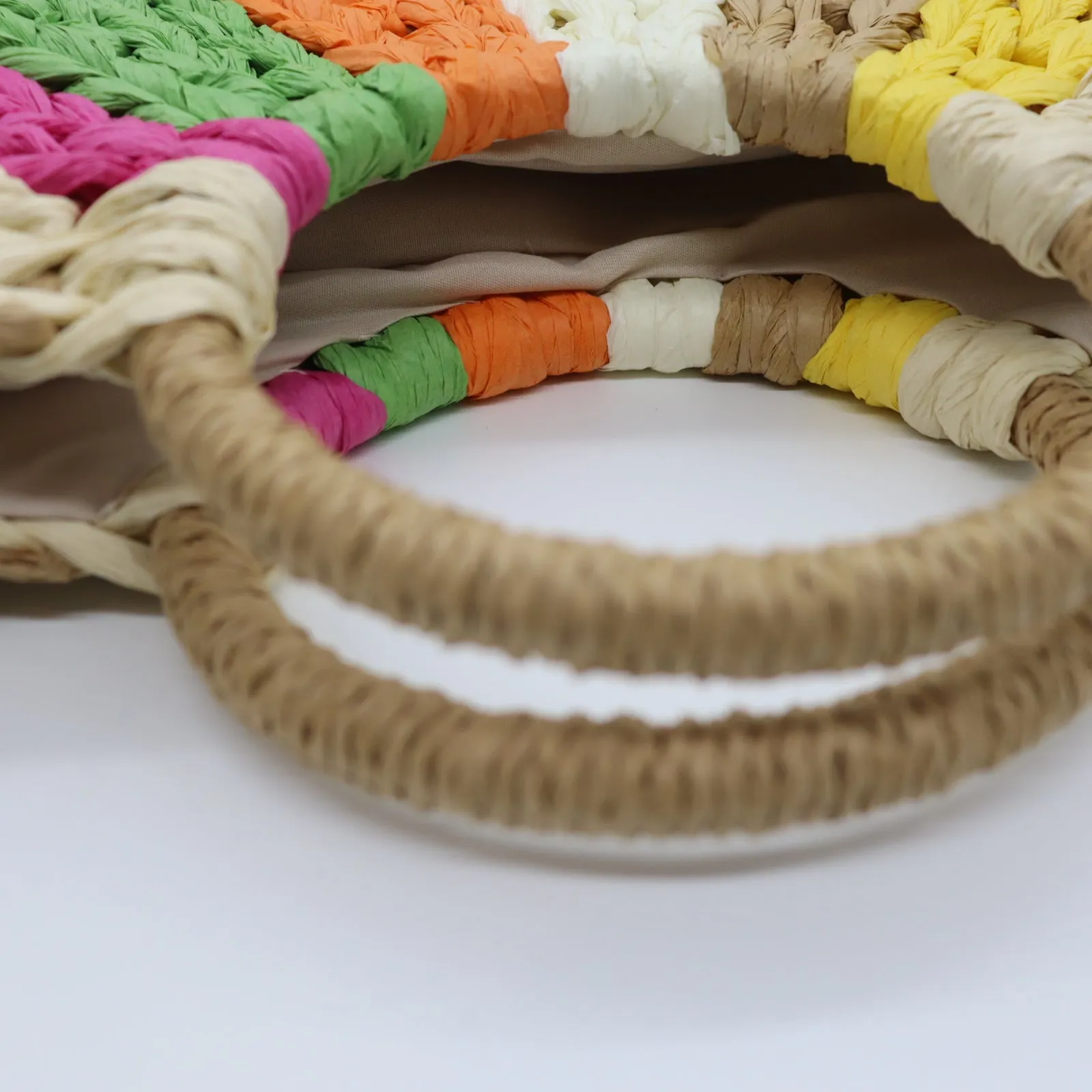 Summer Sweet Raffia Straw Bag