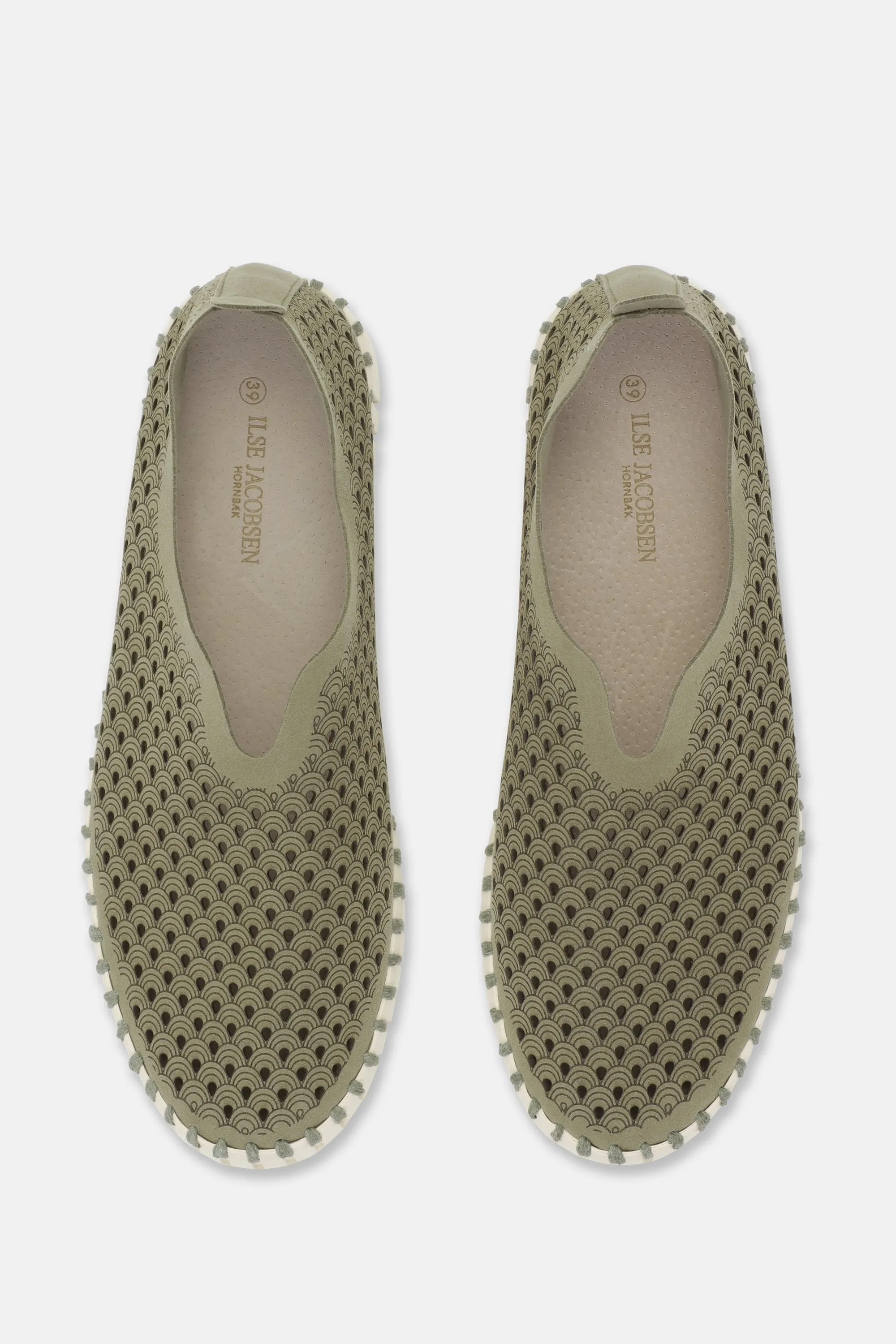 Tulip Slip On With Chunky Sole - Army