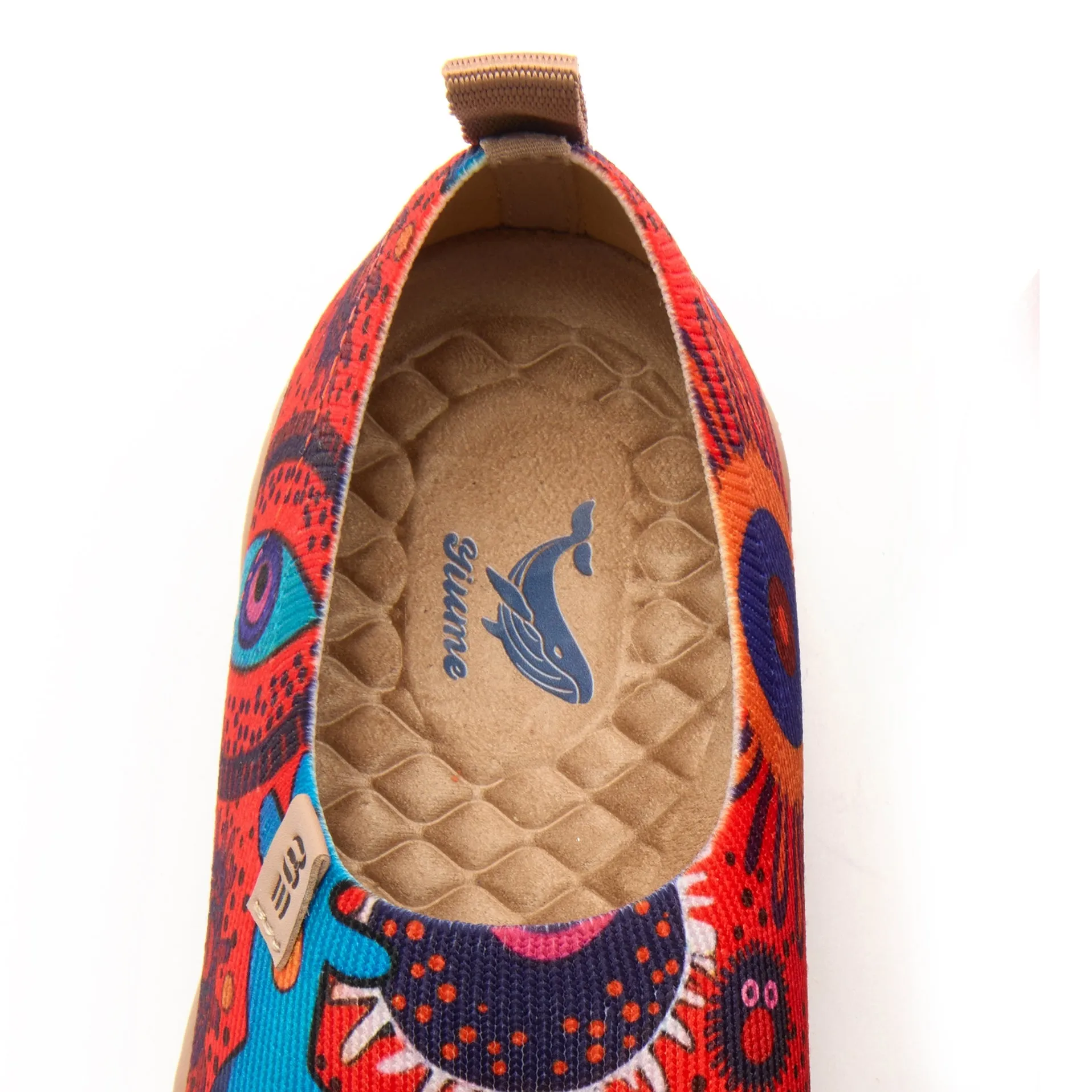 Women's Slip-On Shoes Textured Yarn Designer Painted Sneakers